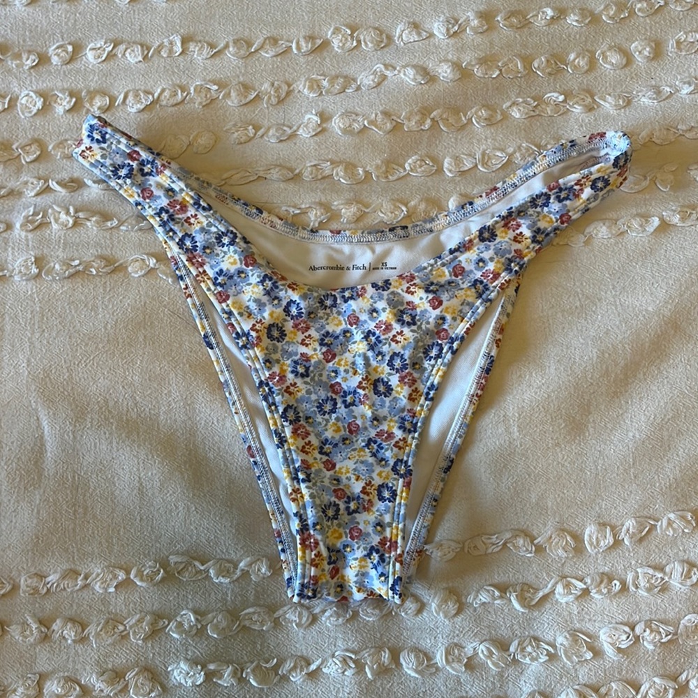 Abercrombie Floral bikini bottoms